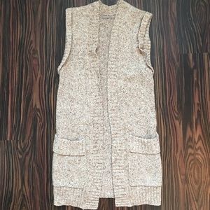 Nordstrom Rubbish long lined sweater vest
